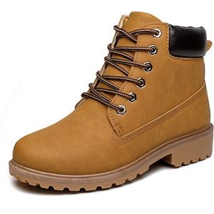 COMBAT TAN OUTDOOR WOMENS BOOTS